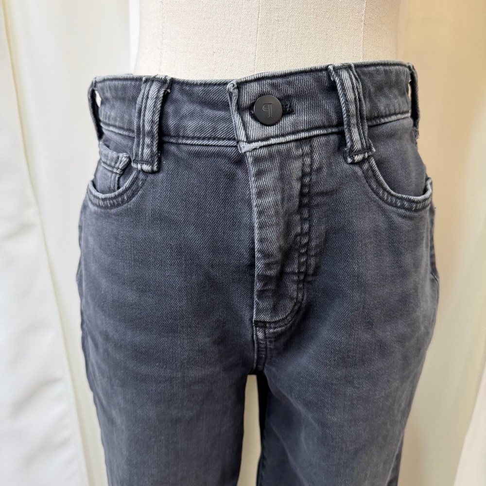 Pilcro Washed Black / Charcoal Gray Cropped Length Jeans Size 26 - Picture 5 of 16
